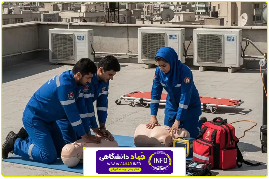 احیای قلبی | آموزش فوریت های پزشکی غرب تهران